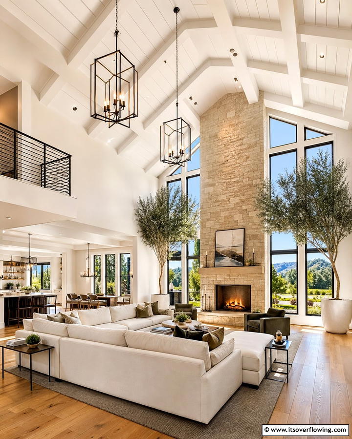 Vaulted Coffered Ceiling - 25 Elegant Coffered Ceiling Ideas for Any Room