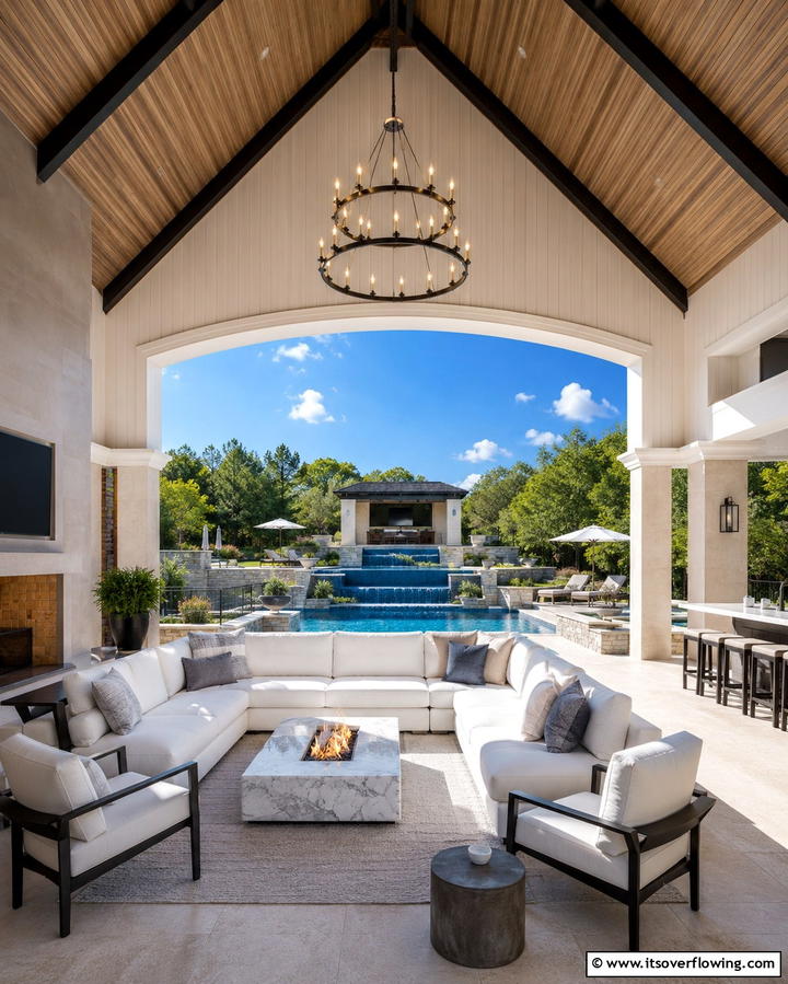 Vaulted Gable Roof Patio - 25 Gable Patio Roof Design Ideas for a Stylish Outdoor Space