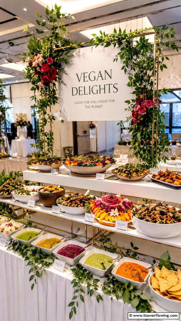 VeganVegetarian Delights - 21 Creative Wedding Food Ideas for a Unique Reception Menu