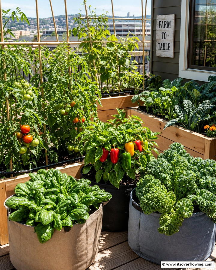 Vegetable Patch Container Garden - 21 Container Garden Ideas for Flexible Planting Solutions