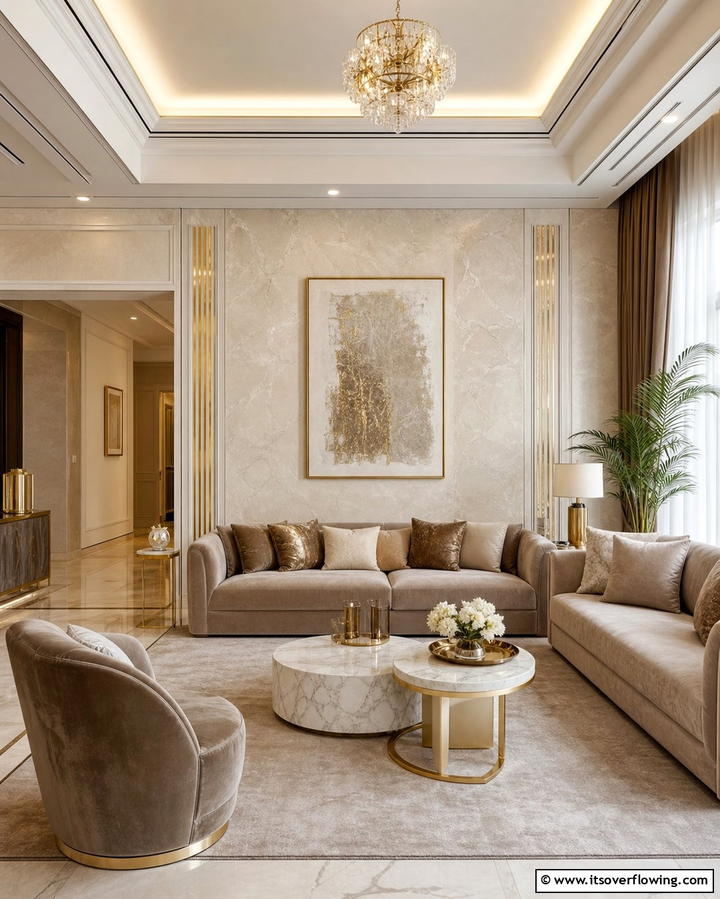 Venetian Plaster Elegance - 25 Wall Texture Ideas to Transform Your Interior Design