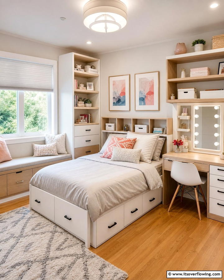 Versatile Furniture - 30 Tween Bedroom Ideas for Fun and Age-Appropriate Style