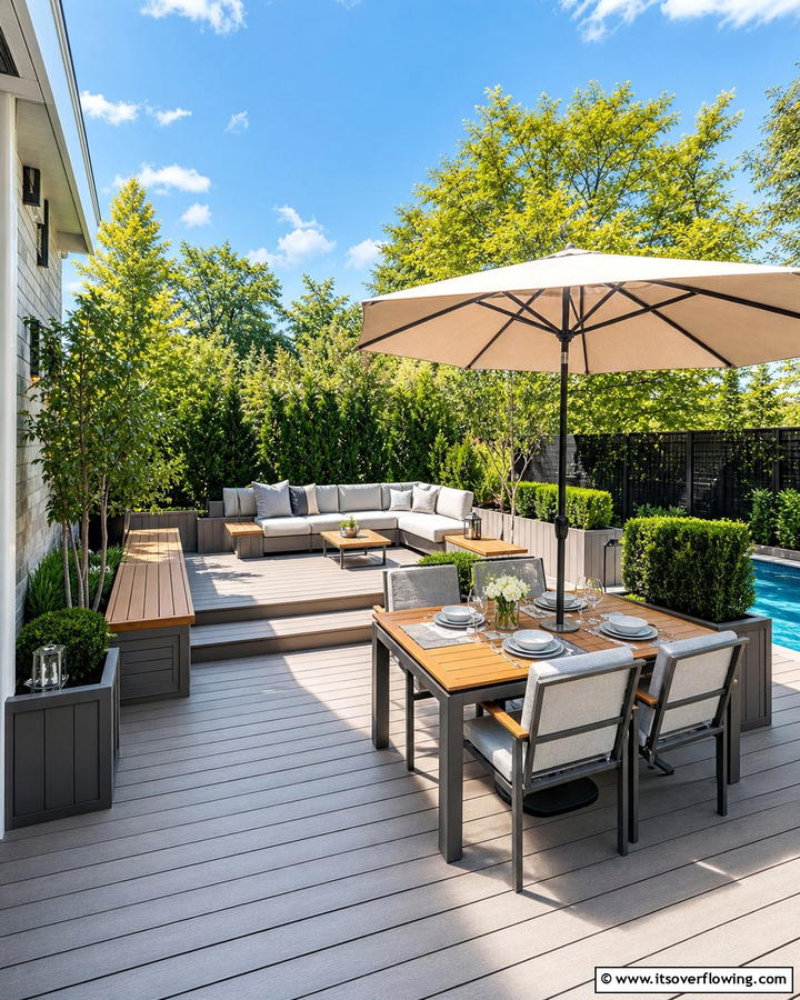 Versatile Multi Functional Space - 21 Outdoor Living Room Ideas for Relaxation & Entertaining
