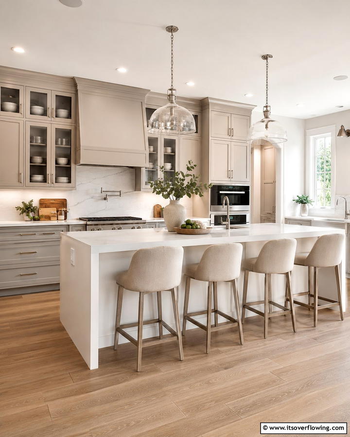 Versatile Neutral Palette - 30 Grey and White Kitchen Ideas for Timeless Monochromatic Design
