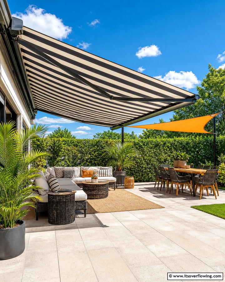 Versatile Shade Solutions - 20 Patio Extension Ideas to Enhance Your Outdoor Living Space