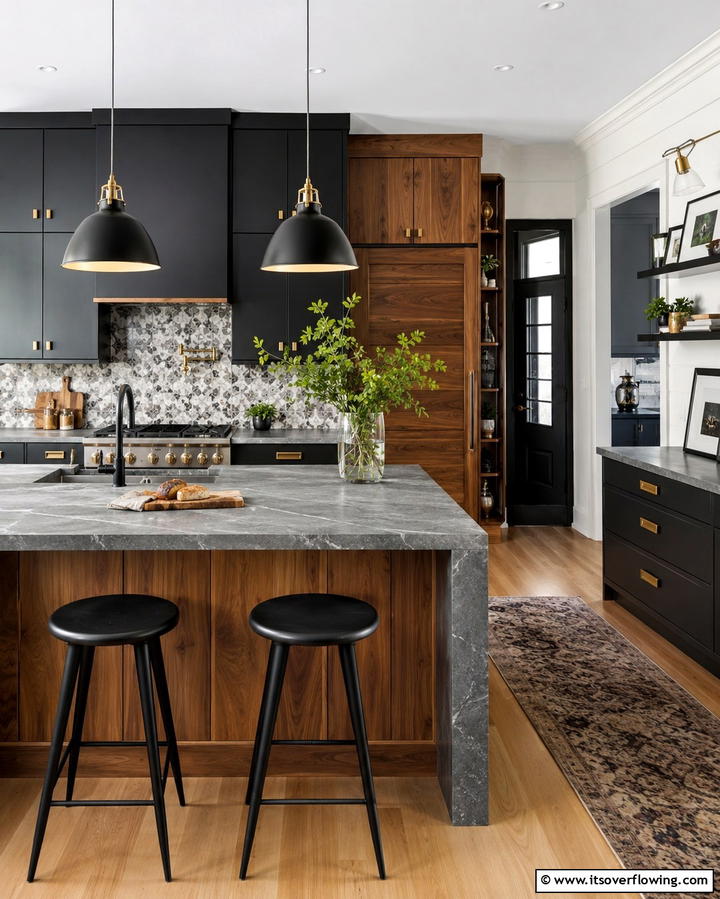 Versatility in Design - 25 Soapstone Kitchen Countertops Design Ideas