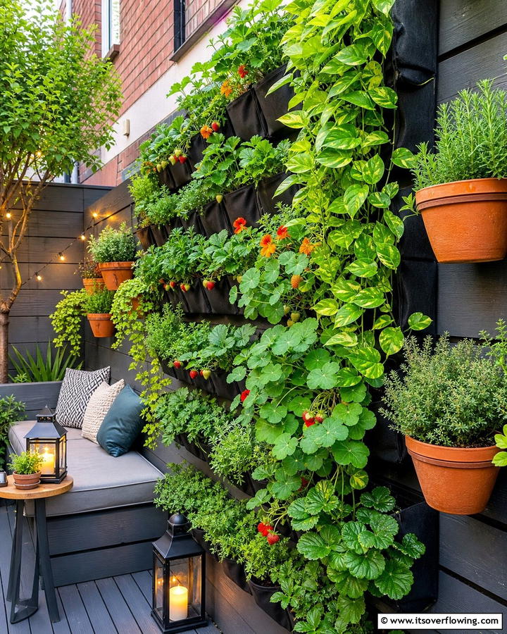 Vertical Container Garden - 21 Container Garden Ideas for Flexible Planting Solutions