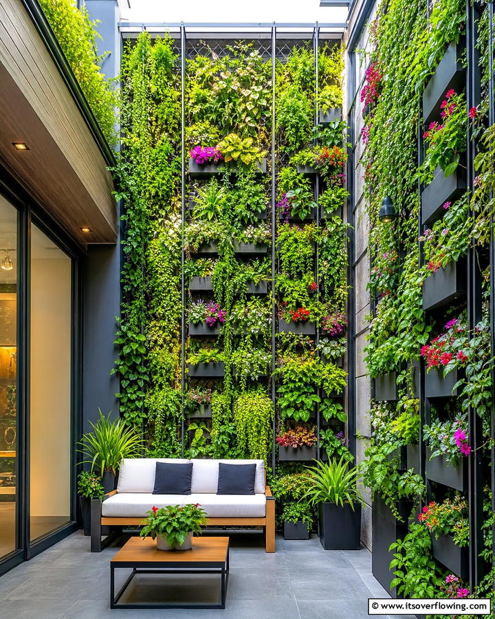 Vertical Enclosed Garden - 20 Enclosed Garden Ideas to Enhance Your Outdoor Space