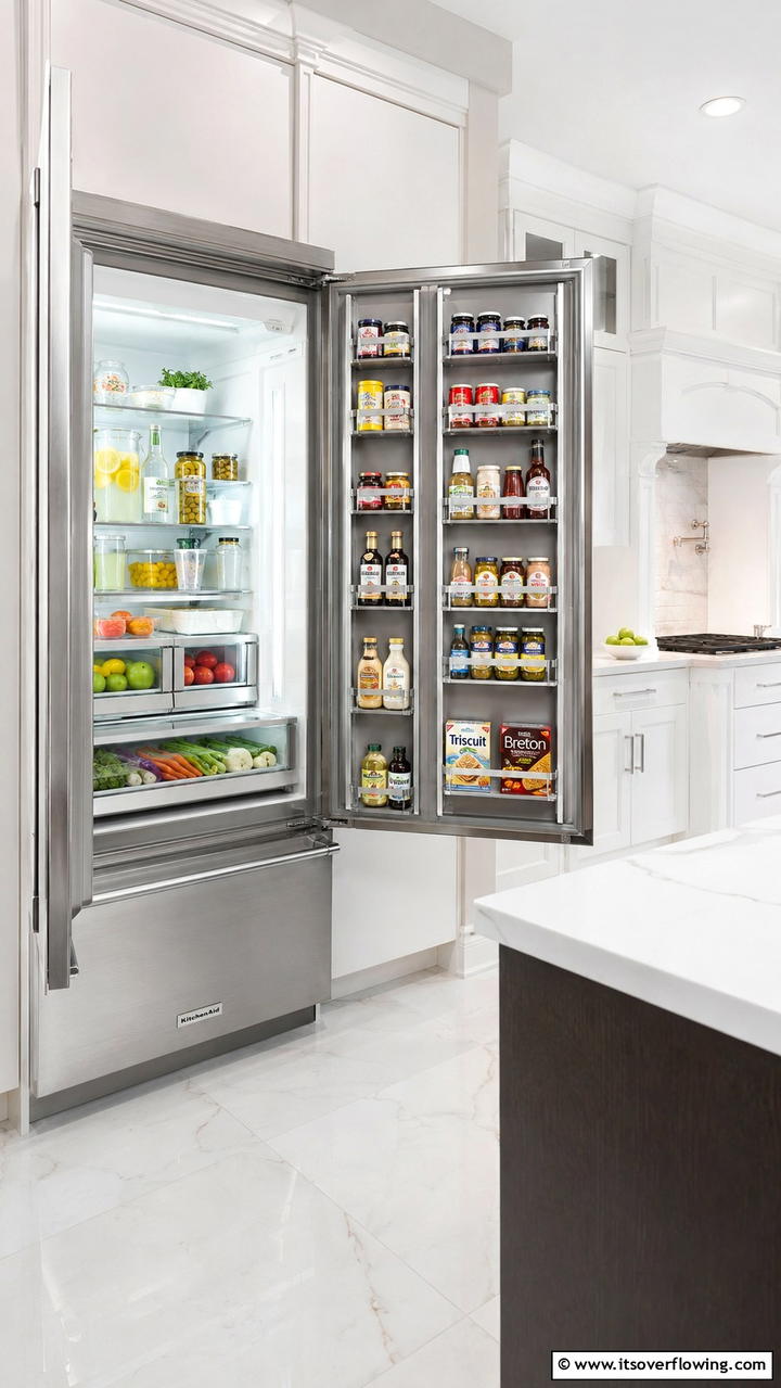 Vertical Food Racks - 30 Fridge Organization Ideas for Efficient Storage