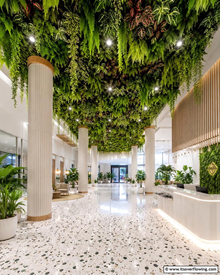 Vertical Garden Ceilings - 25 Green Ceiling Ideas for a Unique and Bold Statement