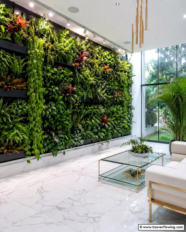 Vertical Garden Oasis - 25 French Balcony Ideas to Add Elegance to Your Home
