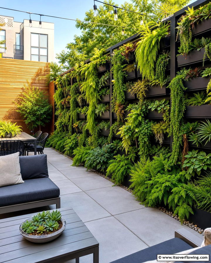 Vertical Garden Privacy Fence - 21 Privacy Fence Designs for Secure & Stylish Property Borders