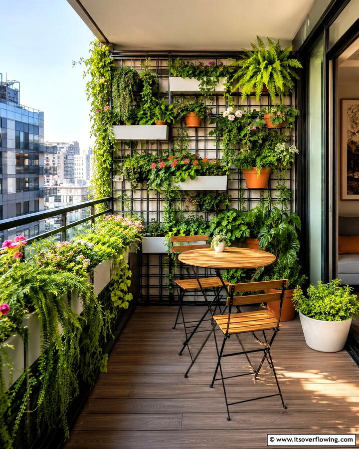 Vertical Garden Railings - 25 Balcony Railing Design Ideas for Safety and Style