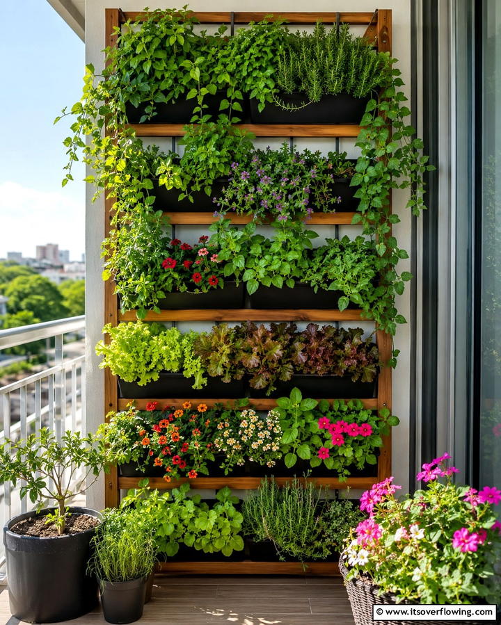 Vertical Garden TrellisExact - 25 Beautiful Balcony Trellis Ideas for Your Space