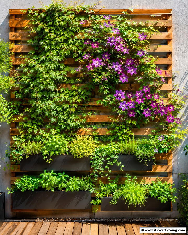 Vertical Garden TrellisExact - 25 Trellis Ideas to Enhance Your Garden Aesthetics