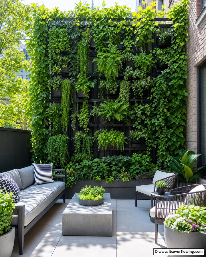 Vertical Garden TrellisExact - 20 Trellis Ideas for Privacy in Your Outdoor Space