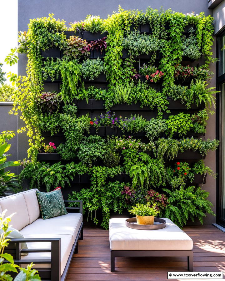 Vertical Garden Wall - 21 Landscaping Ideas to Transform Your Outdoor Space
