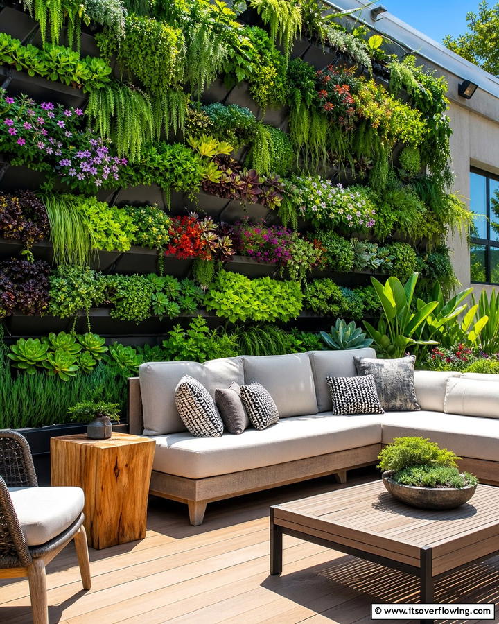 Vertical Garden Walls - 21 Garden Decor Ideas to Personalize Your Outdoor Sanctuary