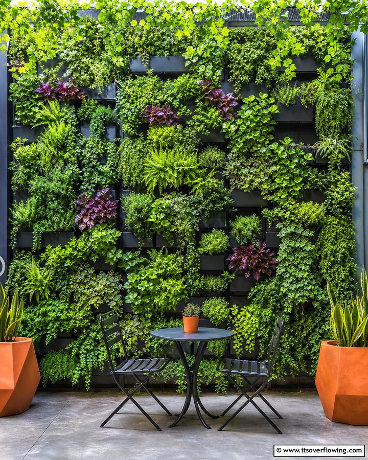 Vertical Garden Walls - 21 Outdoor Decor Ideas to Refresh Your Patio or Garden