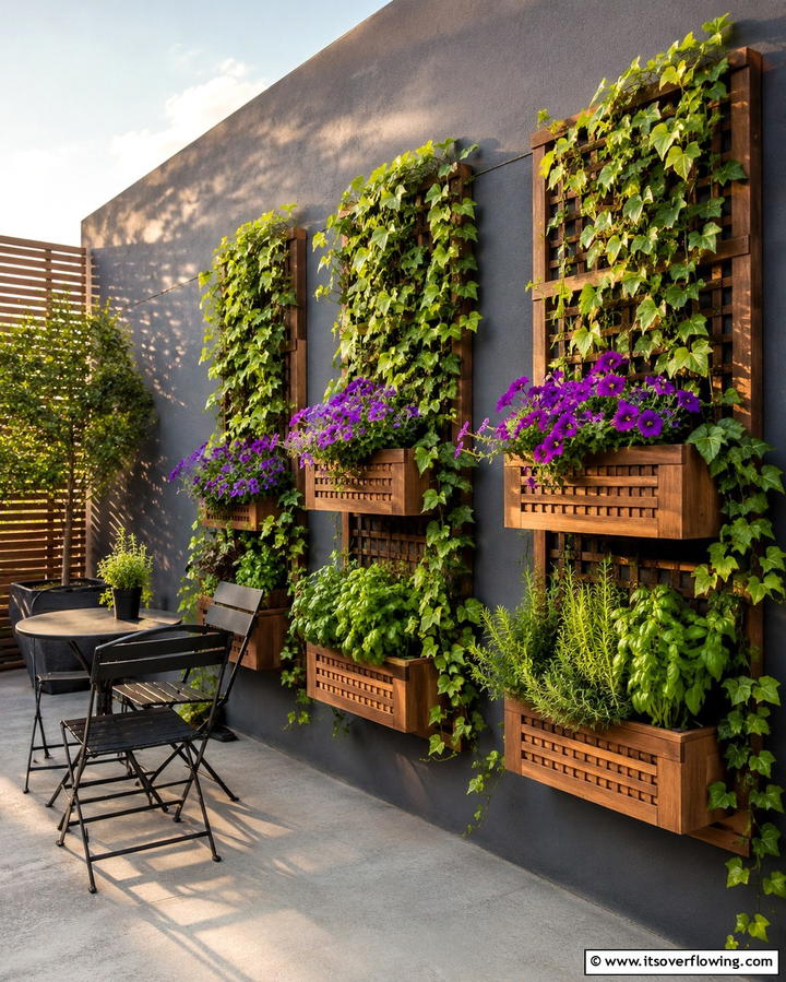 Vertical Gardens for Limited Space - 25 Small Backyard Landscaping Ideas to Transform Your Space