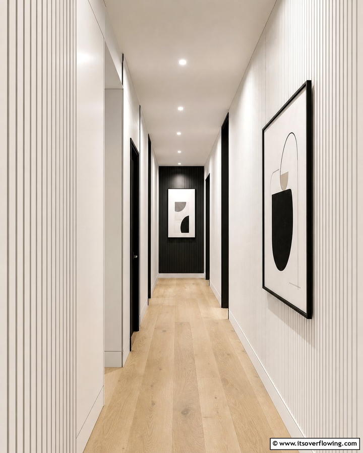 Vertical Groove Panels - 25 Wall Texture Ideas to Transform Your Interior Design