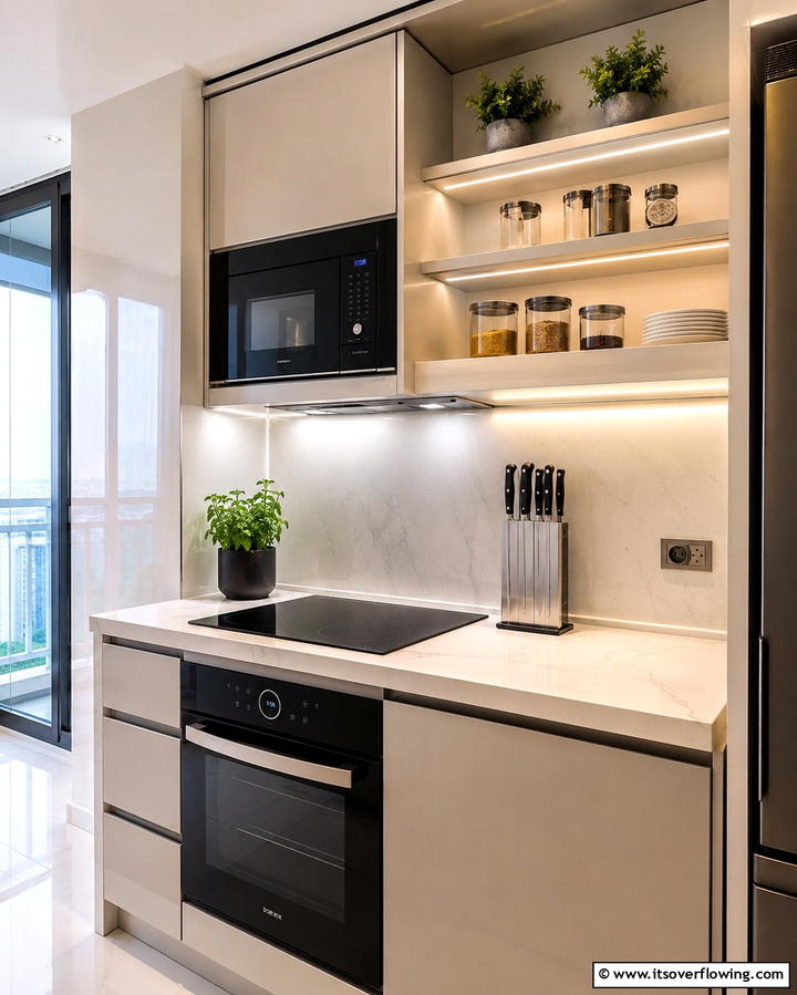 Vertical Knife Stands with Compact Design - 25 Knife Storage Ideas for a Clutter-Free Kitchen
