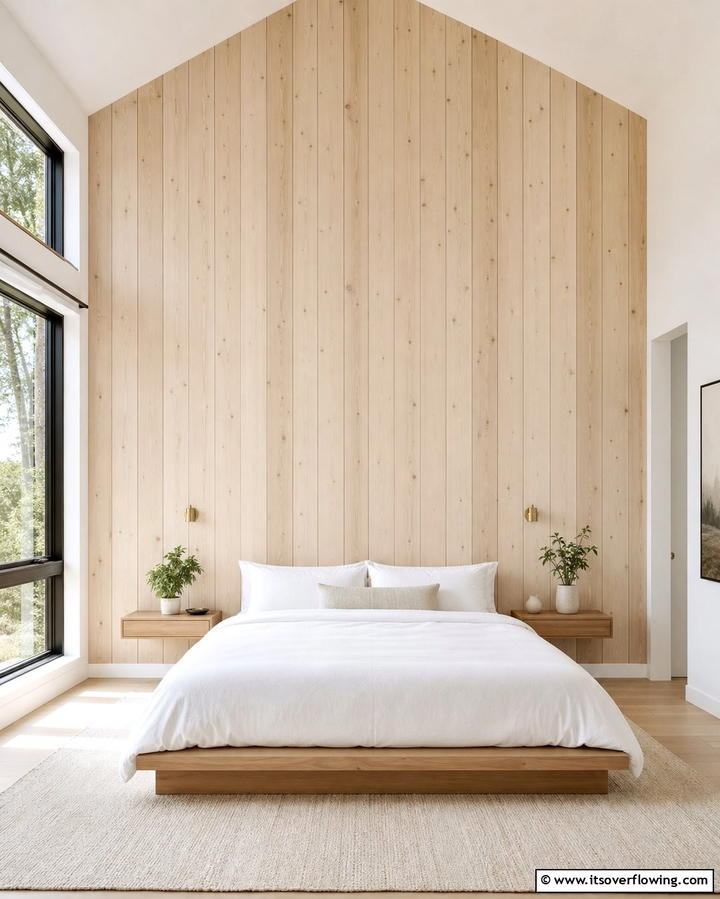 Vertical Plank Accent Wall - 25 Wood Accent Wall Ideas to Elevate Your Interior