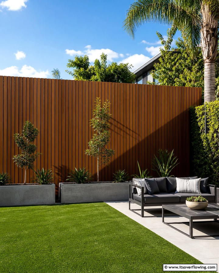 Vertical Plank Fence - 25 Wood Fence Ideas to Enhance Your Outdoor Space