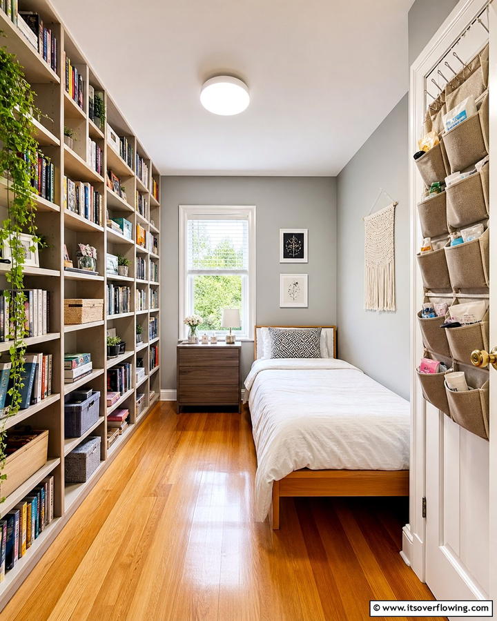 Vertical Storage Innovations - 21 Small Bedroom Organization Ideas to Maximize Space