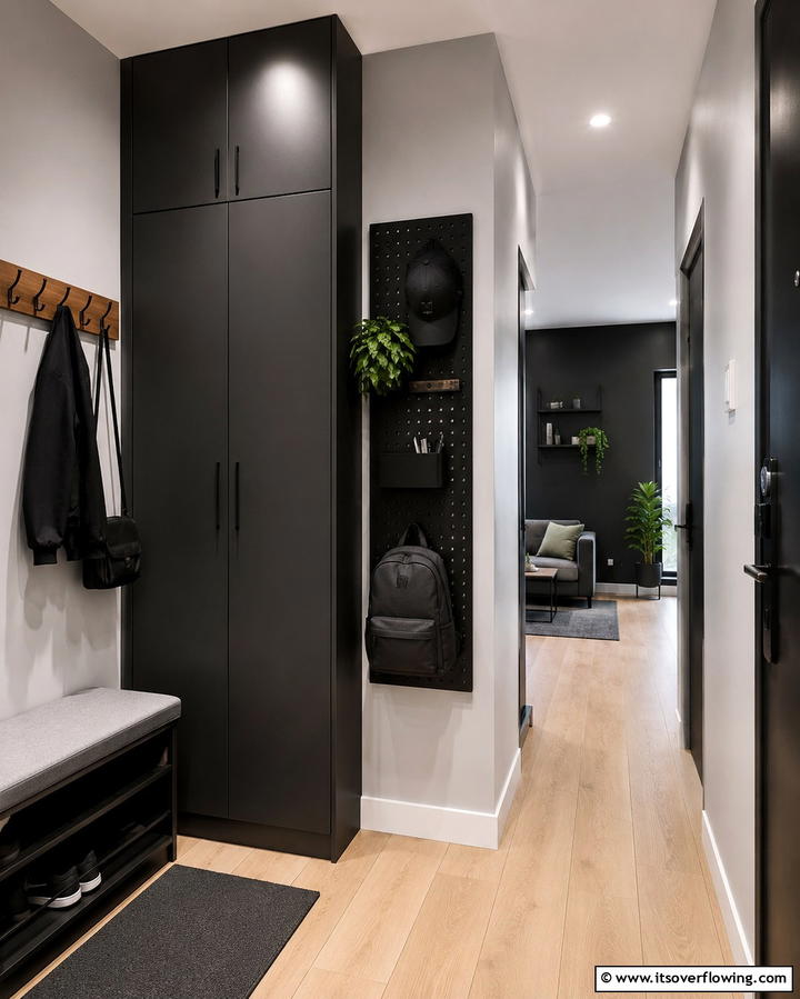Vertical Storage Solutions - 25 Small Apartment Ideas for Guys- Stylish & Functional