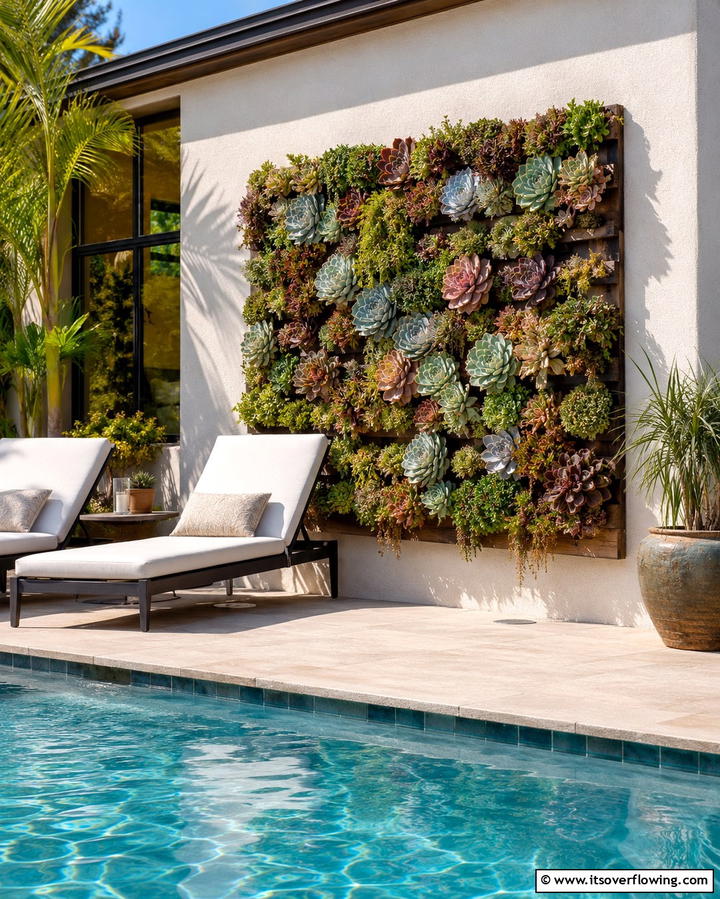 Vertical Succulent Pallet Garden - 25 Vertical Pallet Garden Ideas for Urban Spaces