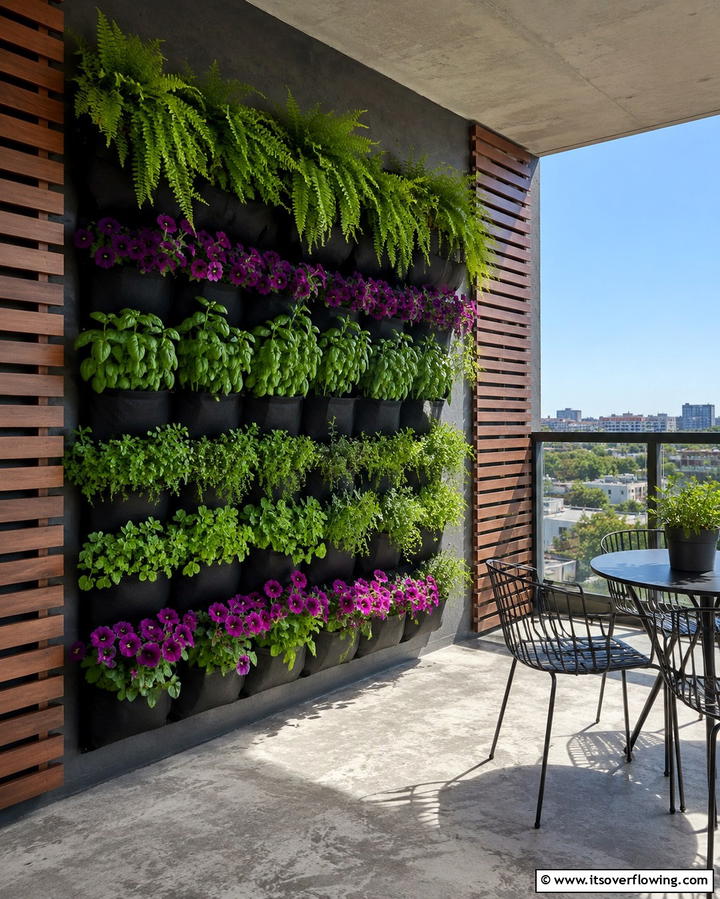 Vertical Wall Gardens - 25 Urban Garden Ideas for Small Spaces