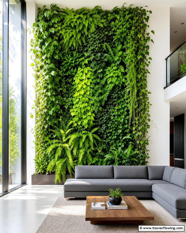 Vertical Wall Gardens - 25 Creative Indoor Garden Ideas to Brighten Your Home