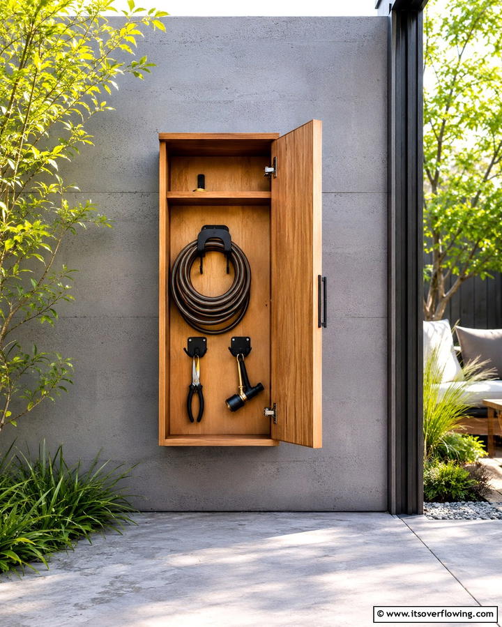 Vertical Wall Shed - 25 Wood Shed Ideas for Functional and Stylish Storage