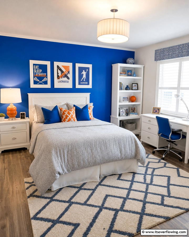 Vibrant Accent Walls - 30 Tween Bedroom Ideas for Fun and Age-Appropriate Style