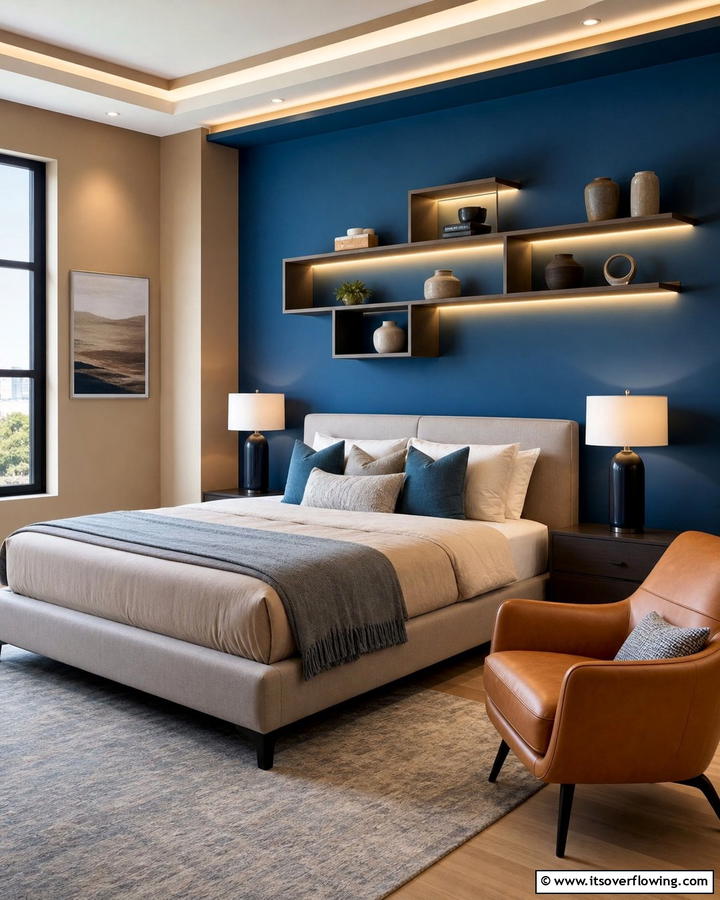 Vibrant Accent Walls - 21 Bedroom Paint Colors to Create Your Dream Sleep Sanctuary