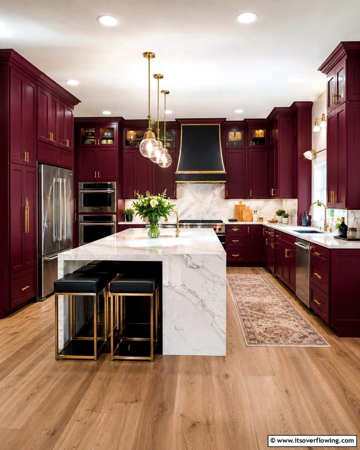 Vibrant Cabinet Colors - 25 Maximalist Kitchen Decor Ideas for Bold Spaces