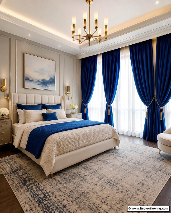Vibrant Curtains - 30 Vibrant Colorful Room Decor Ideas for Bold & Cheerful Spaces