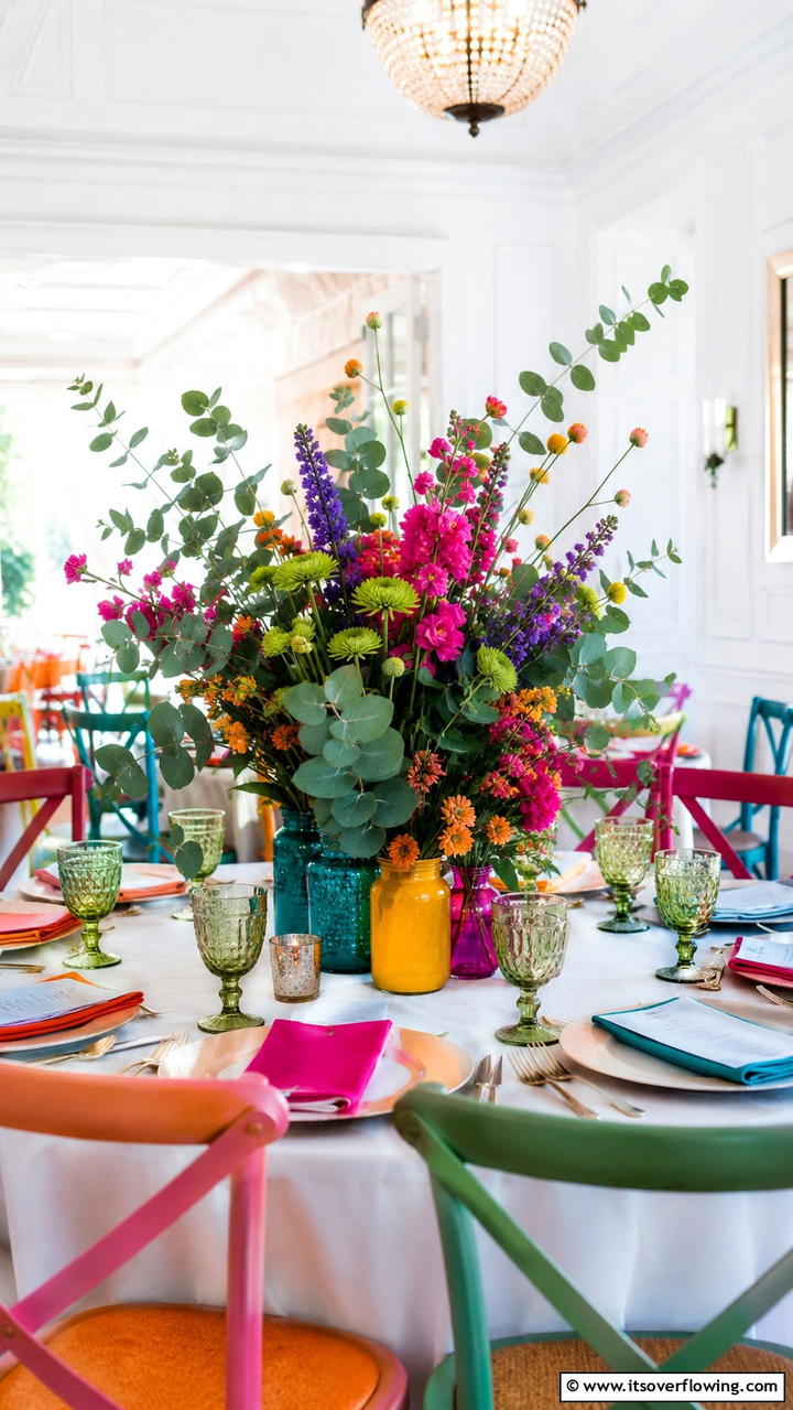 Vibrant Eucalyptus Medley - 30 Eucalyptus Wedding Centerpieces for Natural Elegance