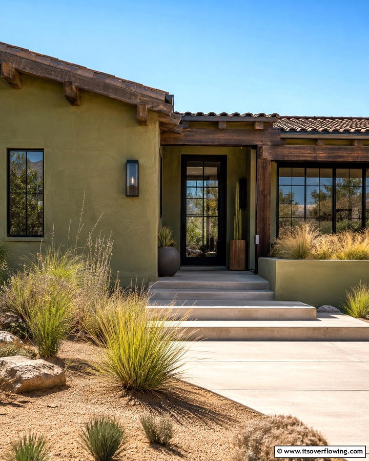 Vibrant Olive Revival - 30 Green Exterior Paint Colors for Curb Appeal