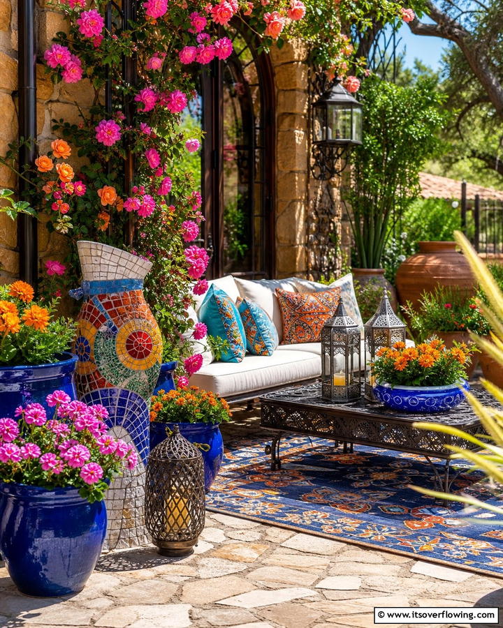 Vibrant Outdoor Accent Pieces - 21 Outdoor Furniture Ideas for Durable & Stylish Spaces