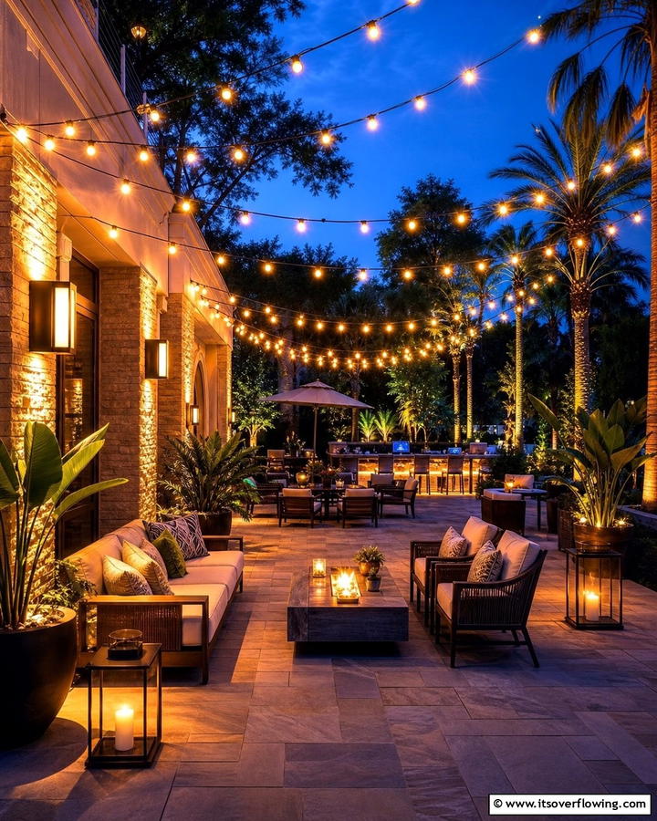 Vibrant Patio Lighting Solutions - 21 Patio Decor Concepts to Refresh Your Outdoor Living Area