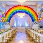 Vibrant Rainbow Arch