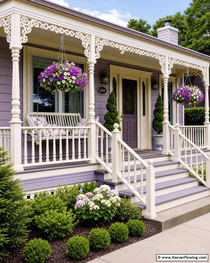 Victorian Inspired Front Porch - 20 Raised Ranch Front Porch Ideas for Curb Appeal