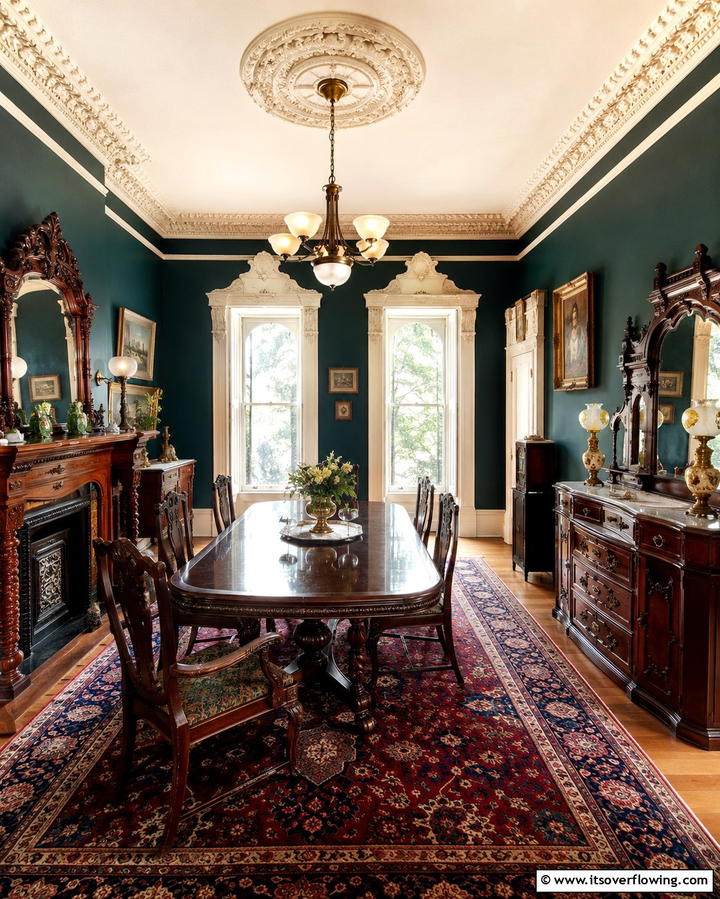 Victorian Ornate TrimOne - 25 Window Trim Ideas to Enhance Your Home’s Charm