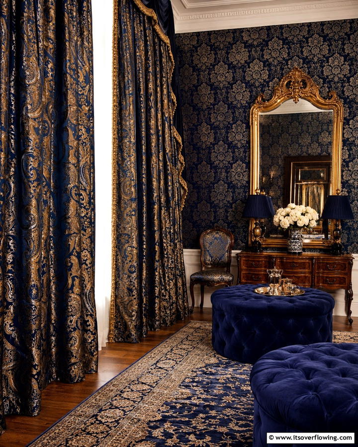 Victorian Patterns for Wallpaper and Fabrics - 25 Steampunk Interior Design Ideas for Unique Homes