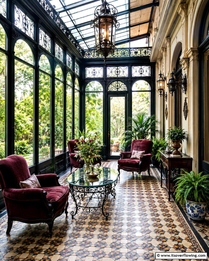Victorian Style Glass Porch - 25 Glass Porch Design Ideas for a Bright and Airy Space