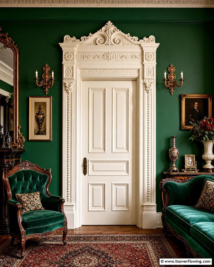 Victorian Style Trim - 25 Door Trim Ideas to Enhance Your Home’s Interior