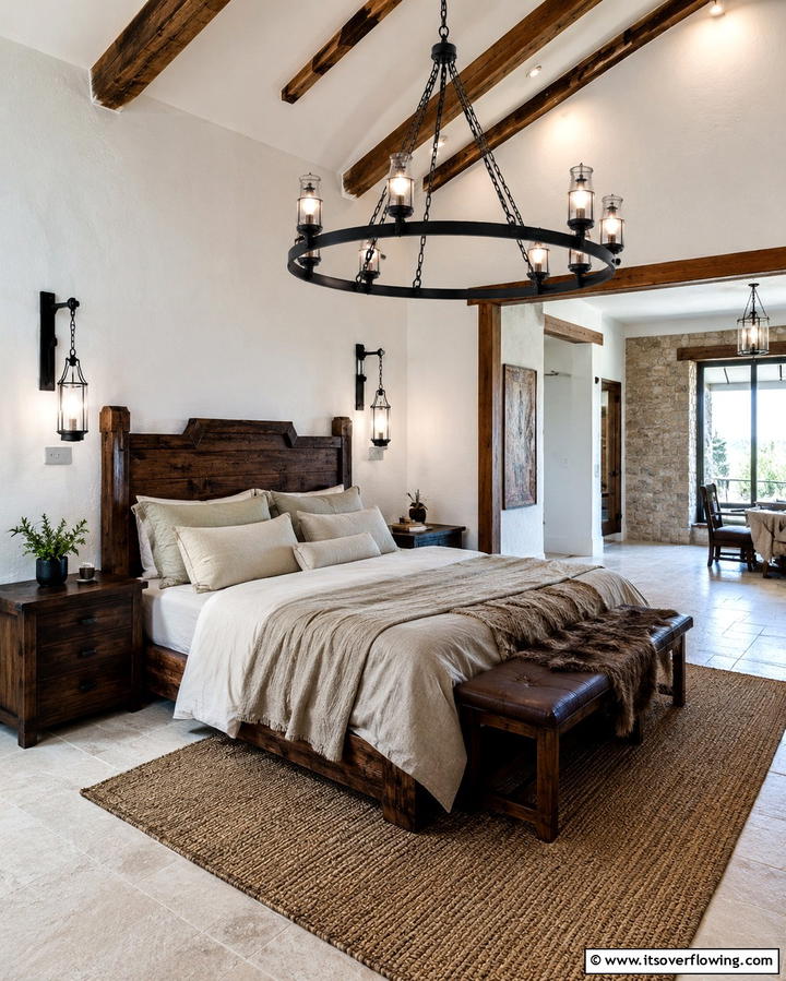 Viking Inspired Lighting - 25 Viking Bedroom Ideas for a Bold and Rustic Look