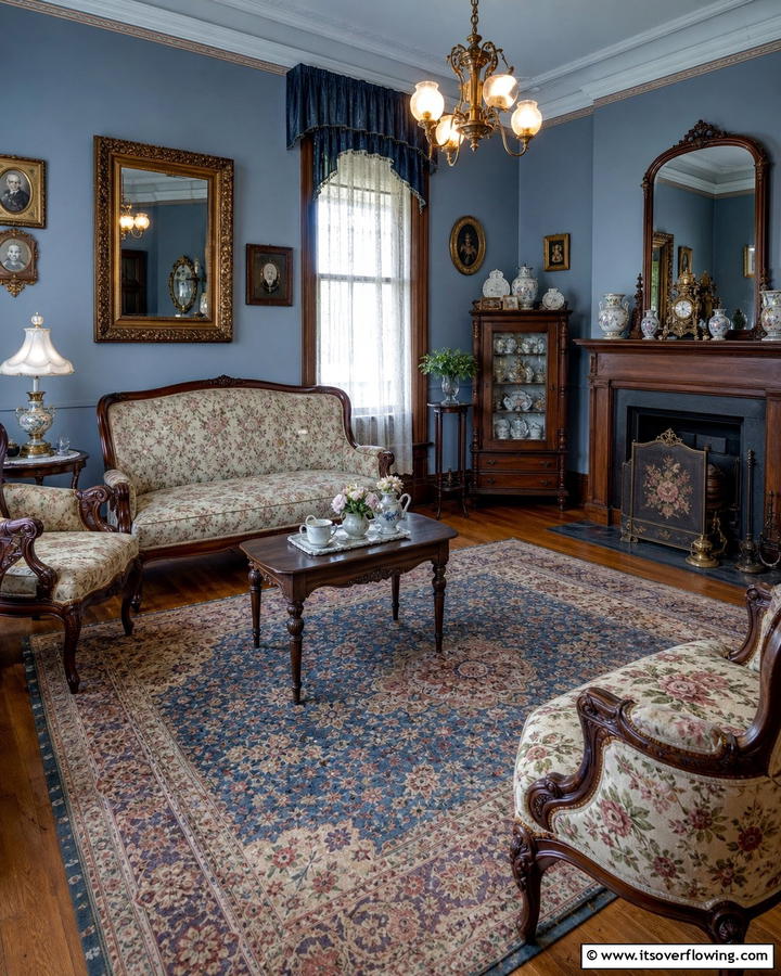 Vintage Allure Nostalgic Blue gray Walls - 21 Blue-Gray Paint Colors for Sophisticated Interiors